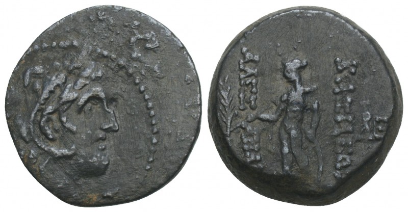 Greek Coins
Seleukid Empire, Alexander I Balas, 152 - 145 BC
AE20, Apameia on th...