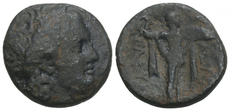 SELEUKID KINGDOM. Seleukos I Nikator (312-281 BC). Ae. Antioch on the Orontes. 5...