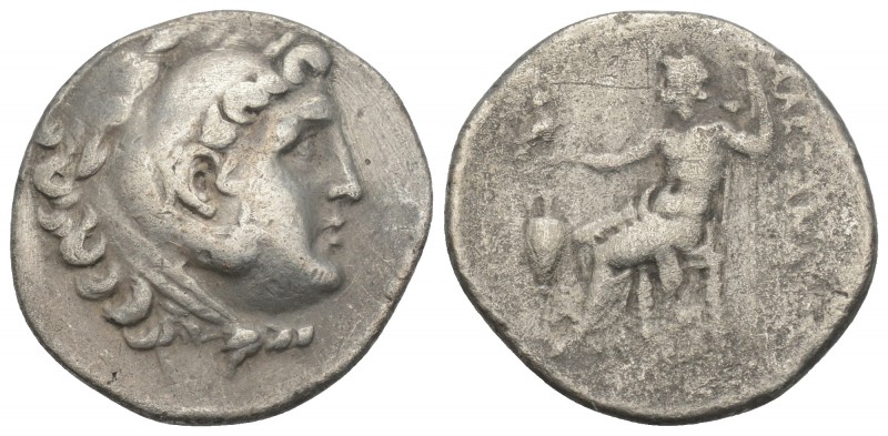 KINGS OF MACEDON. Alexander III 'the Great', 336-323 BC. Drachm 3.9gr 20mm
struc...