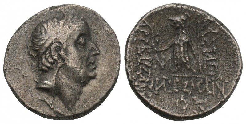 Greek Coins KINGS OF CAPPADOCIA. Ariobarzanes I Philoromaios (96-63 BC). Drachm....