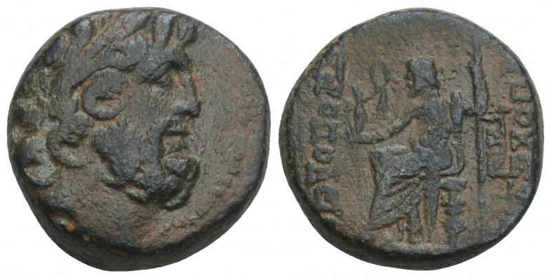 Greek Coins
SELEUKIS & PIERIA. Antioch. Ae Tetrachalkon (1st century BC). Dated ...