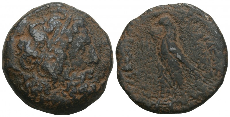 GREEK
PTOLEMAIC KINGS of EGYPT. Ptolemy III Euergetes. (?)246-222 BC. Æ 17.1GR 2...