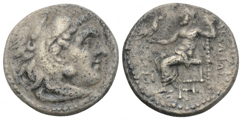 Greek
 Kings of Macedon. Kolophon. Alexander III "the Great" 336-323 BC. Drachm ...