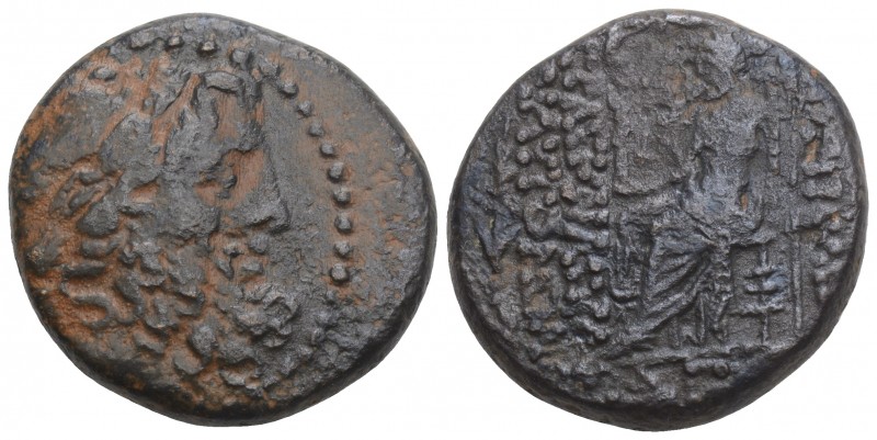 Greek Syria, Seleukis and Pieria. Antiochia ad Orontem. 92-76 B.C. AE 11.9gr 23....