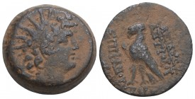 Greek 
Seleukid Kingdom. Antiochos VIII Epiphanes. 6.5gr 19.4mm