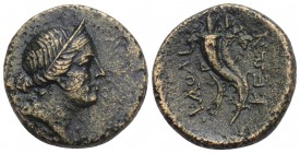 Greek
 Phrygia. Laodikeia ad Lycum circa 133-49 BC. Bronze Æ 5.6gr 20mm