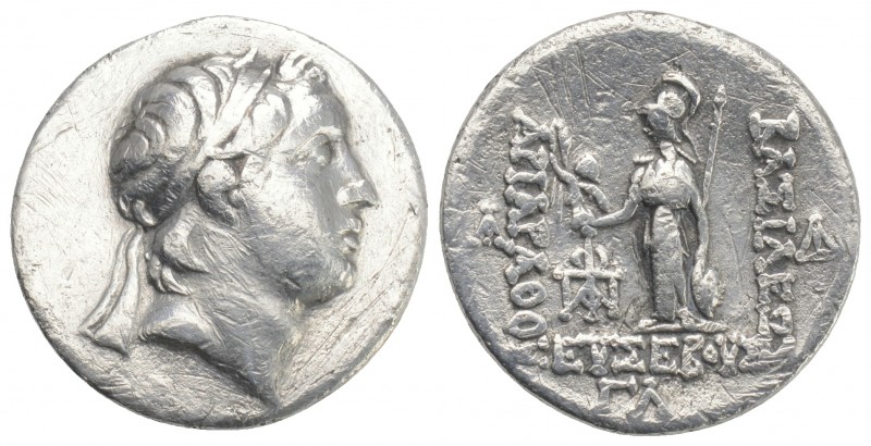 Greek 
CAPPADOCIAN KINGDOM. Ariarathes V Eusebes Philopater (ca. 163-130 BC). AR...
