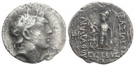 Greek 
CAPPADOCIAN KINGDOM. Ariarathes V Eusebes Philopater (ca. 163-130 BC). AR drachm 3.9gr 18.5mm