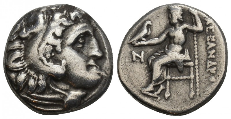 Greek 
 KINGS OF MACEDON. Alexander III 'the Great' (336-323 BC). Drachm. Koloph...