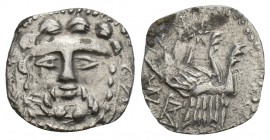 Greek 
Lycaonia. Laranda 324-323 BC. Obol AR 0.4gr 11mm