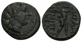 Greek
Phrygia. Apamea circa 100-50 BC. Bronze Æ 3.4gr 16.9mm