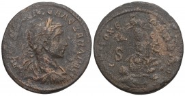 Roman Provincial
Seleucis and Pieria. Antioch. Severus Alexander AD 222-235. Octassarion Æ 17.4gr 37.2mm
AVT KAI MAP AV CE AΛEΞANΔΡOC CE, laureate, dr...