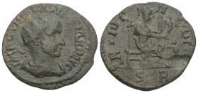 Roman Provincial Coins
Pisidia Antiochia Gaius Vibius Volusianus 5.4gr 23.5mm
Rev.radiate, draped and cuirassed bust of Volusian, r. IMP C VIMP GALVSS...
