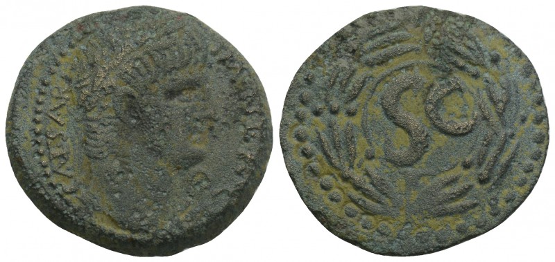 Roman Provincial
SYRIA, Seleucis and Pieria. Antioch. Nero, 54-68. As 7.3gr 23.2...