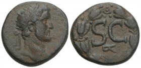 Roman Provincial
Syria, Seleucis and Pieria. Antiochia ad Orontem. Antoninus Pius. A.D. 138-161. AE 12.3gr 25.1mm