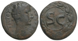 Roman Provincial Coins
 SELEUCIS & PIERIA. Antioch. Augustus (27 BC-14 AD). Ae. 8.8gr 21.7mm
Obv: IMP AVGVST TR POT. Laureate head of Augustus right. ...