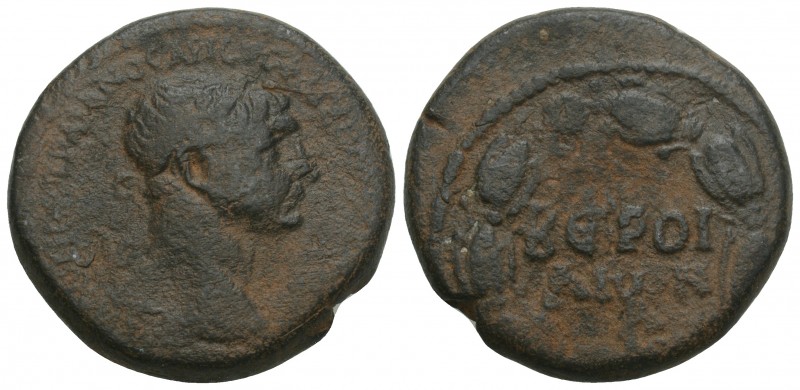 Roman Provincial Cyrrhestica. Beroea. Trajan AD 98-117. Bronze Æ 13.1gr 25.1mm
L...