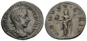 Roman Imperial
Gordian III, 238-244. Rome, Summer 241.Antoninianus (silver) 3.3GR 20.2MM 
IMP GORDIANVS PIVS FEL AVG Laureate, draped and cuirassed bu...