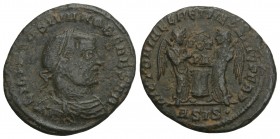 Roman Imperial Coins
Licinius II. Caesar, A.D. 317-324. Æ follis . Siscia. 2.3gr 20.3mm
LICINIVS IVN NOB C, laureate, draped and cuirassed bust of Lic...