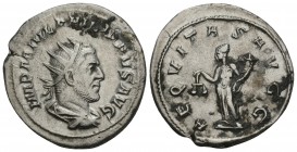 Roman Imperial
Philippus I Arabs (244-249 AD). AR Antoninianus, Roma (Rome), 244-247 AD.3.5gr 23.3mm
Obv. IMP M IVL PHILIPPVS AVG, Radiate, draped and...