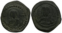 Byzantine 
Romanus IV, Diogenes AD 1068-1071. Anonymous follis Æ. Class G. 
Constantinople Follis Æ 7.5gr 30mm. very fine