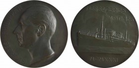 Égypte, Compagnie des Messageries Maritimes, le paquebot Georges Philippar, par Maillard, 1931 Paris
A/GEORGES PHILIPPAR
Buste de Georges Philippar ...