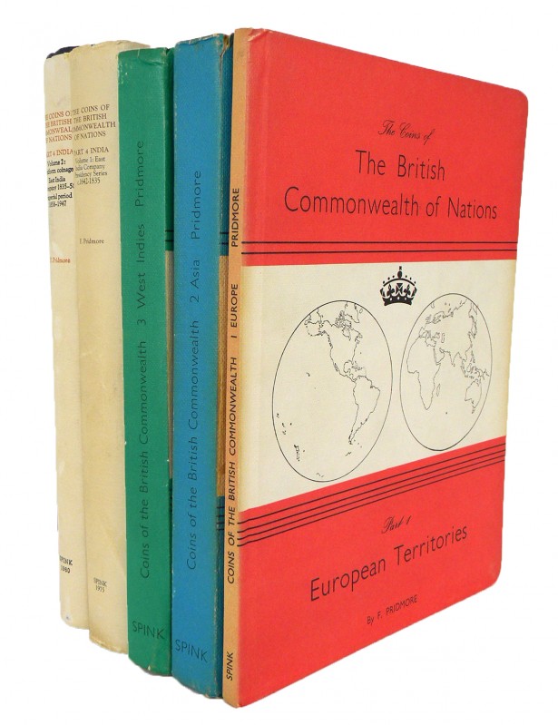 Pridmore, F. THE COINS OF THE BRITISH COMMONWEALTH OF NATIONS TO THE END OF THE ...