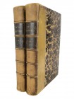 Jouin, Henry. DAVID D’ANGERS: SA VIE, SON OEUVRE, SES ÉCRITS ET SES CONTEMPORAINES. Paris: E. Plon et Cie., 1878. Two volumes, complete. 4to, contempo...
