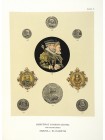 Menadier, Julius. SCHAUMÜNZEN DES HAUSES HOHENZOLLERN. Berlin: Königliche Museen zu Berlin, 1901. Folio [41 by 32 cm], original cream cloth, bordered ...
