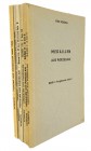 Scheuch, Karl. MEDAILLEN AUS PORZELLAN DER STAATLICHEN PORZELLAN-MANUFAKTUR MEISSEN. BAND I–IV: A BIS Z. Ober-Eschbach etc., 1967–1970. 486 pages; ill...