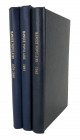 Banque Populaire du Nord. NUMISMATIQUE. Catalogues Nos. 7–26, bound in three volumes. Marcq-en-Baroeul, 1979–1982. Small 8vo, later blue cloth, gilt; ...