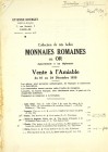 Bourgey, Etienne. VENTES À L’AMIABLE. Paris, 1935–1939. Eighteen fixed price lists. Generally unnumbered, with the earliest catalogue here present wit...