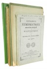 Peteghem, C. van. GROUP OF AUCTION AND FIXED PRICE CATALOGUES. Includes: an 1875 fixed price Catalogue numismatique, archéologique et historique II: M...