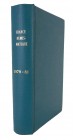 Poinsignon, Alain. FRANCE NUMISMATIQUE. Catalogues No. 11–19 (1979–1981), bound in one volume along with Poinsignon’s octobre 1980 Librarie Numismatiq...
