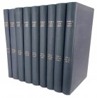 Krause Publications. WORLD COIN NEWS. Iola, 1974–1979. Nine bound volumes, comprising the following: Volume 1, complete; Volume 2, January through Jun...
