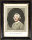 Stubbs, George Townly [after George Stubbs]. JOSIAH WEDGWOOD, ESQR. DONE FROM AN ORIGINAL PICTURE PRINTED IN ENAMEL AS LARGE AS LIFE. London: Publishe...
