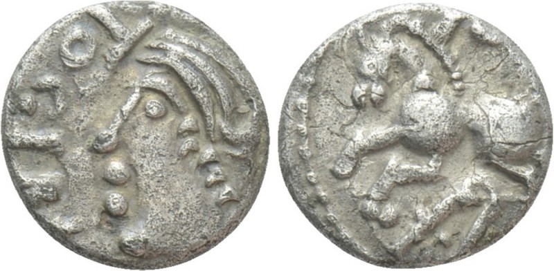 WESTERN EUROPE. Central Gaul. Sequani. Togirix (Mid 1st century BC). Quinarius. ...