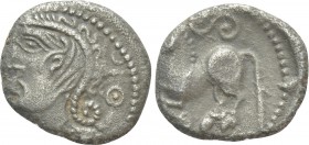 WESTERN EUROPE. Northeast Gaul. Remi. Quinarius (Circa 50-30 BC)