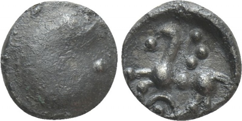 CENTRAL EUROPE. Boii. Obol (1st century BC). "Roseldorf II" type. 

Obv: Plain...