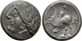 CENTRAL EUROPE. West Noricum. Tetradrachm (2nd/1st century BC). "Tinco" type