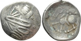 EASTERN EUROPE. Imitations of Philip II of Macedon (2nd century BC). 'Tetradrachm.' "Sattelkopfpferd" type
