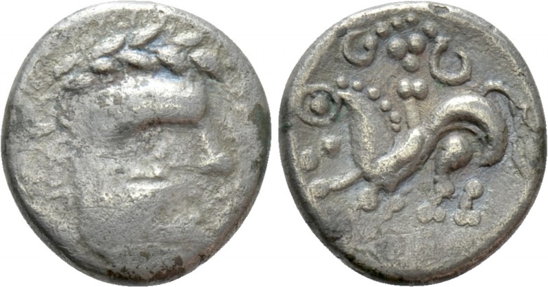 EASTERN EUROPE. Drachm (Circa 3rd century BC). "Eingesetzter Pferdefuss" type. ...