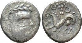 EASTERN EUROPE. Drachm (Circa 3rd century BC). "Eingesetzter Pferdefuss" type
