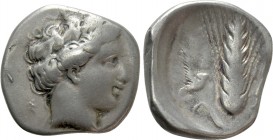 LUCANIA. Metapont. Stater (400-340 BC)