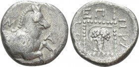 THRACE. Maroneia. Triobol (Circa 386/5-348/7 BC). Herakleidos, magistrate