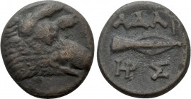 KINGS OF THRACE (Seleukid). Adaios (Strategos, circa 255-245 BC). Ae. Kypsela