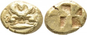 MYSIA. Kyzikos. EL 1/12 Stater (Circa 550-450 BC)