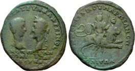 MOESIA INFERIOR. Marcianopolis. Macrinus with Diadumenian as Caesar (217-218). Ae Pentassarion. Pontianus, legatus consularis