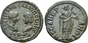 THRACE. Mesambria. Philip I 'the Arab', with Otacilia Severa (244-249). Ae