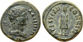 PHRYGIA. Alia. Pseudo-autonomous. Time of Antoninus Pius (138-161). Ae. G. Asin. Agreus Philopappos, archiereus